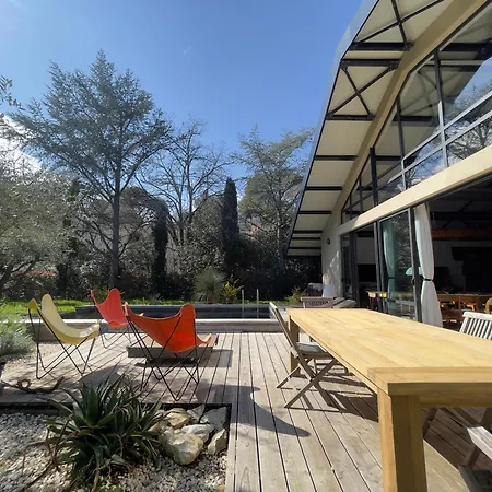 וילה Tourmagne Piscine נים