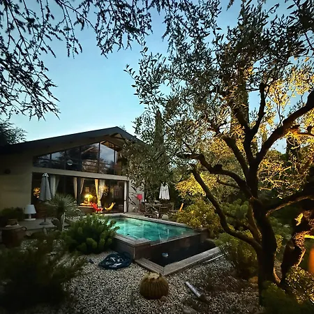 וילה Tourmagne Piscine *